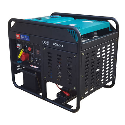 15kva Power Diesel Generator Set met laag oliedrukbescherming en 1500/1800 snelheid