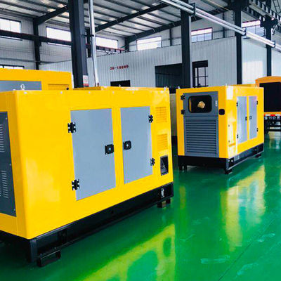 Silent Diesel Generator 400V 50kVA met instelbare snelheid en koperalternator