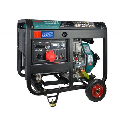 10 KVA Diesel Generator Set met 100% volledige koper alternator en 24 V gelijkstroom elektrische start
