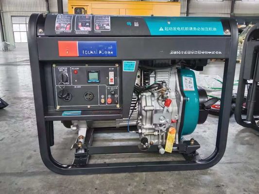 10 KVA Diesel Generator Set met 100% volledige koper alternator en 24 V gelijkstroom elektrische start