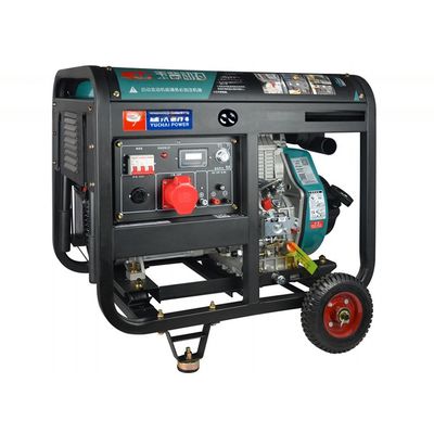 8.8Kva Diesel Generator Set met kortsluitbeschermingssysteem Nominale Spanning 230V/400V