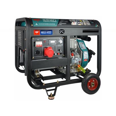 Hoge-temperatuurbeschermingssysteem 8.2 Kva Dieselgenerator ingesteld op frequentie 50HZ/60HZ