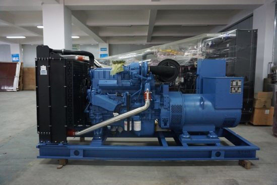 Hoge betrouwbaarheid, laag geluid, 62,5kva dieselgenerator voor boordiameter 108 mm
