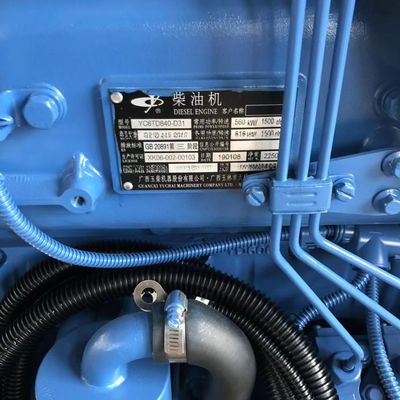 Hoge betrouwbaarheid, laag geluid, 62,5kva dieselgenerator voor boordiameter 108 mm