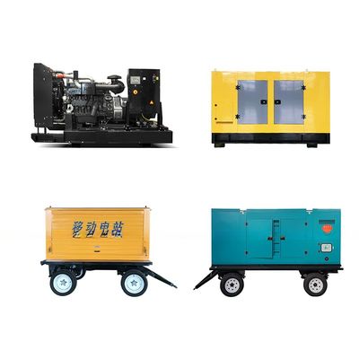 Open 25kva 40kva 100kva 125kva 250kva 300kva Power Low Rpm Elektrische 60KVA Diesel Generator