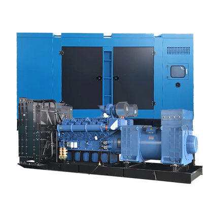 1500/1800 Topsnelheid 2mw Generator 2000kw Diesel Generator 2500 Kva Met koper alternator