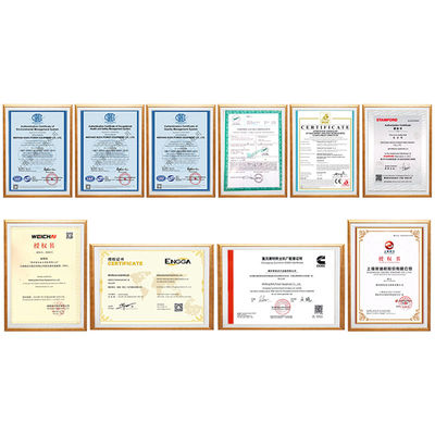 25 pk Weichai dieselmotor aanpasbare nominale stroom en 1 fase of 3 fase 4 draad
