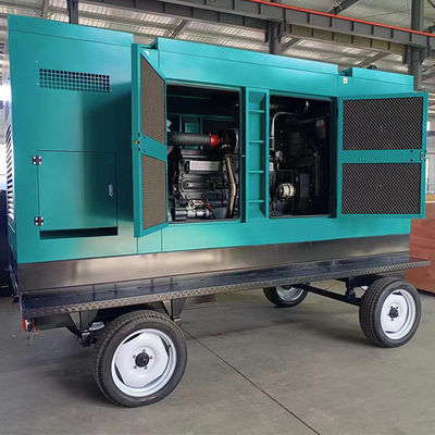 Nominale stroom Aanpasbare 30kw 50kw 60kw 80kw Driefasige dieselstandby generator